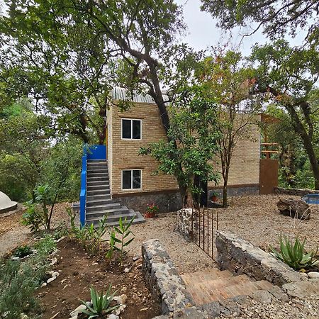 La Cabana Azul Al Fondo Del Bosque De Tepoztlán Extérieur photo